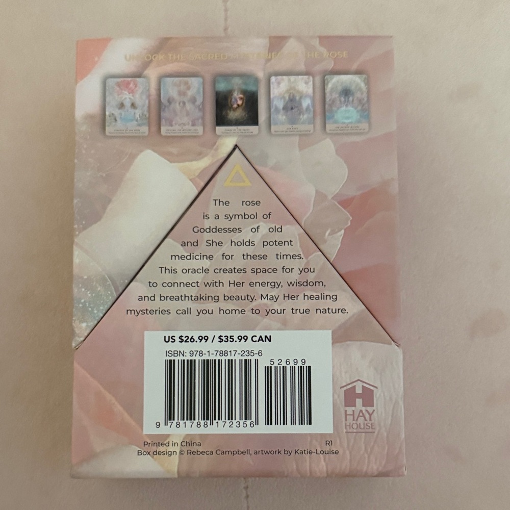 Card Games — The Rose Oracle Card Deck by Rebecca Campbell - Picture 2 of 2